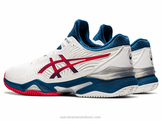 Court FF 2 Clay White/Mako Blue Asics XXPD1995