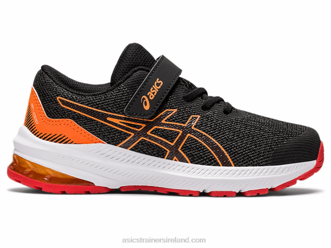 Gt-1000 11 Pre-School Graphite Grey/Fiery Red Asics XXPD4458