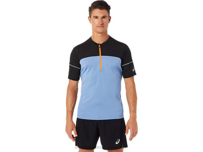 Mens Fujitrail Top Blue Harmony/Performance Black Asics XXPD1433