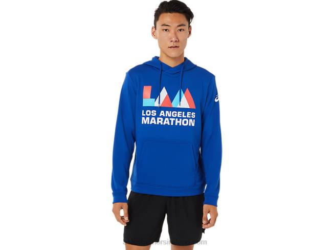 Mens Lam Hoodie Team Royal Asics XXPD1618