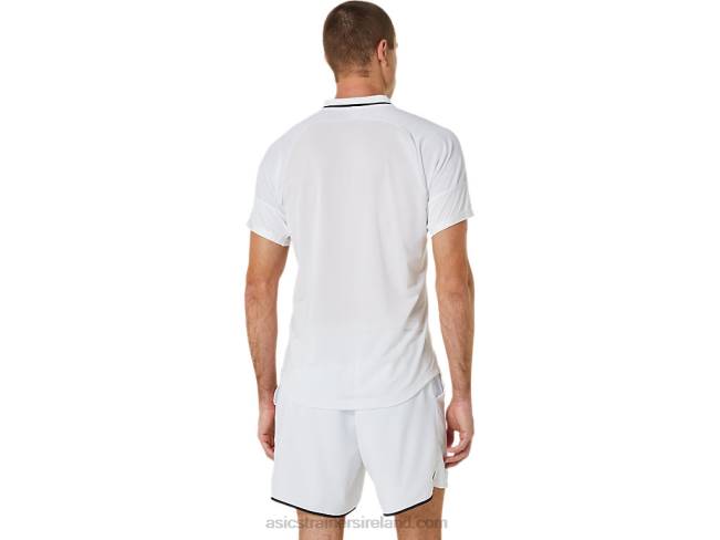 Men\s Match Polo-Shirt Brilliant White Asics XXPD324