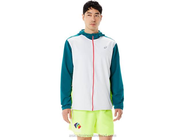 Mens Ready-Set Jacket Color Block Wch Multi Asics XXPD1279