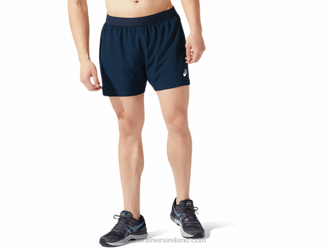 Mens Road 2-N-1 5in Short French Blue Asics XXPD1957