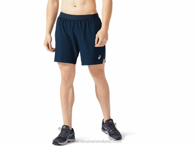 Mens Road 2-N-1 7in Short French Blue Asics XXPD1962