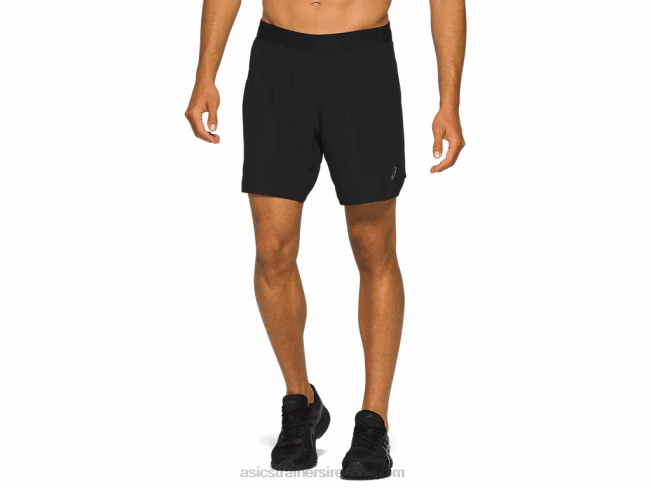 Mens Road 2-N-1 7in Short Performance Black Asics XXPD2100