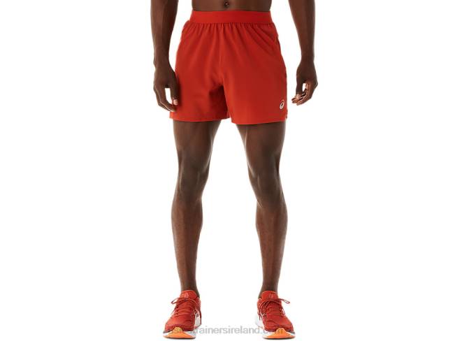 Mens Road 5in Short Spice Latte Asics XXPD241