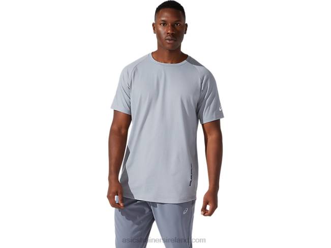 Mens Smsb Training Short Sleeve Top Sheet Rock Asics XXPD1991