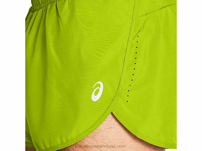 Men\s Split Short Lime Zest Asics XXPD1707