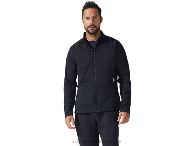 Mens Thermostorm Full Zip Jacket Performance Black Asics XXPD1644
