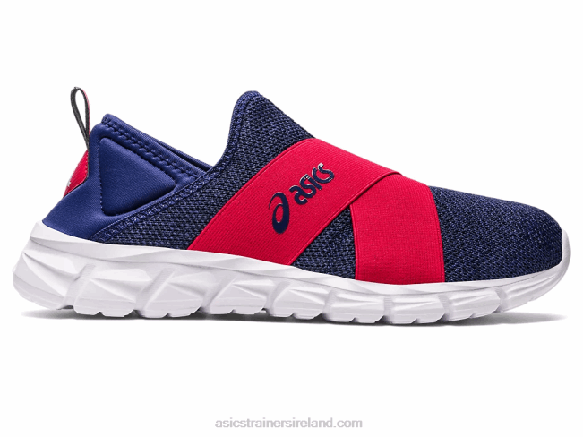 Quantum Lyte Slip-On Indigo Blue/Speed Red Asics XXPD1237