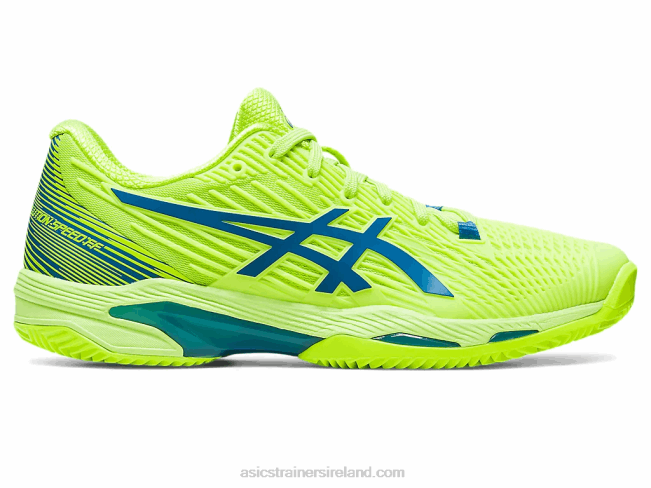 Solution Speed FF 2 Clay Hazard Green/Reborn Blue Asics XXPD2179