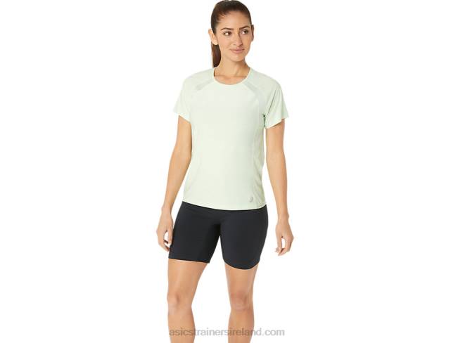Womens C110 Short Sleeve Pr Lyte Top Whisper Green Asics XXPD2173