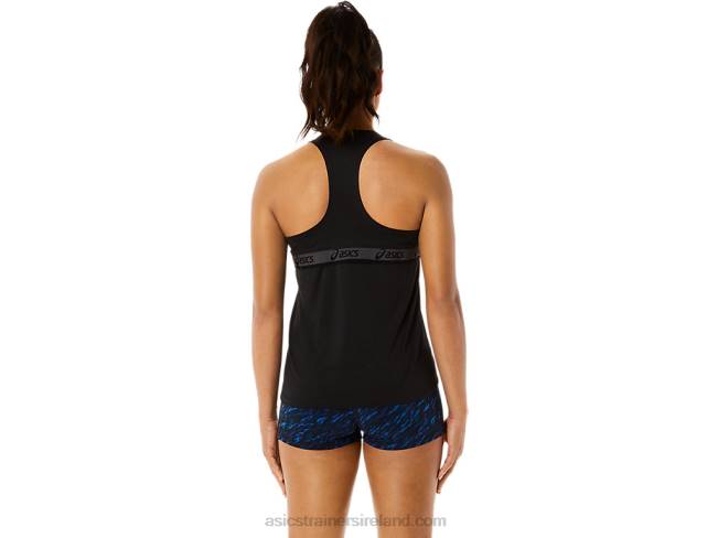 Women\s Fit Sana Tank Performance Black Asics XXPD3465