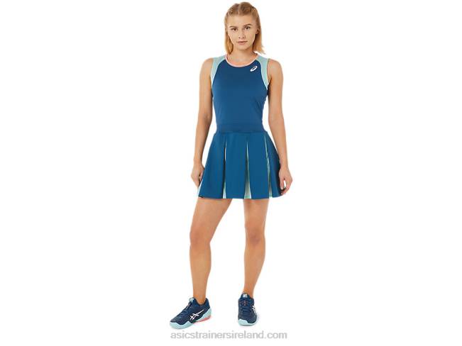 Womens Match Dress Light Indigo Asics XXPD3502