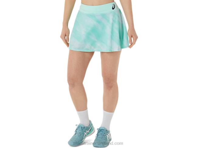 Womens Match Graphic Skort Fresh Ice Asics XXPD3067