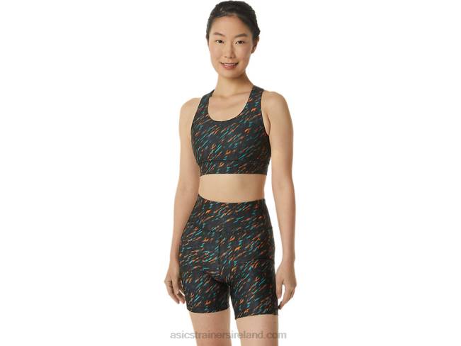 Womens Pr Lyte Bra Night Shade/Sage Print Asics XXPD3297