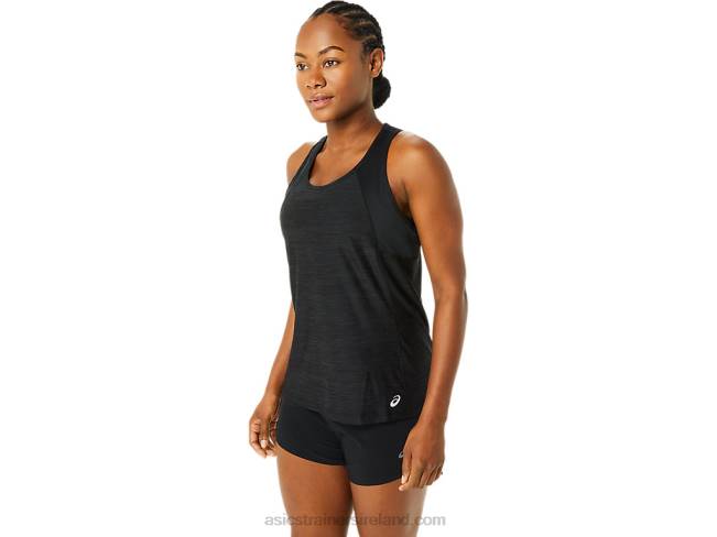 Womens Pr Lyte Racerback Performance Black Asics XXPD3705