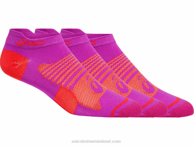 Womens Quick Lyte Plus 3Pk Orchid/Red Alert Asics XXPD2975
