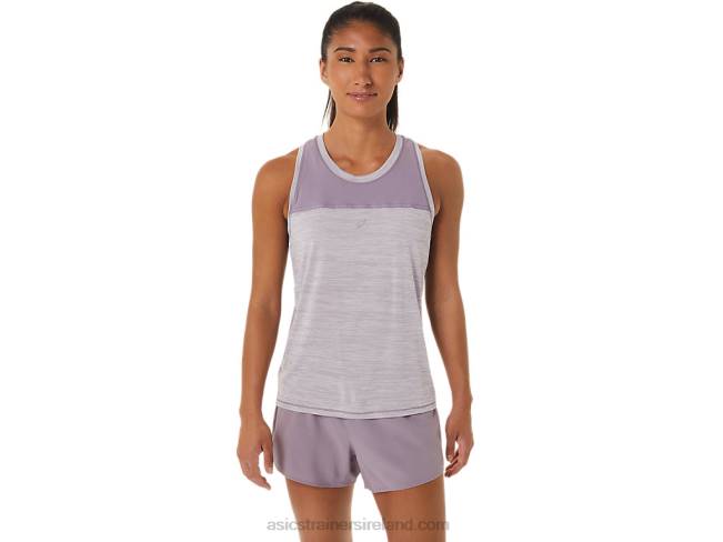 Womens Race Tank Violet Quartz/Summer Dune Asics XXPD2559