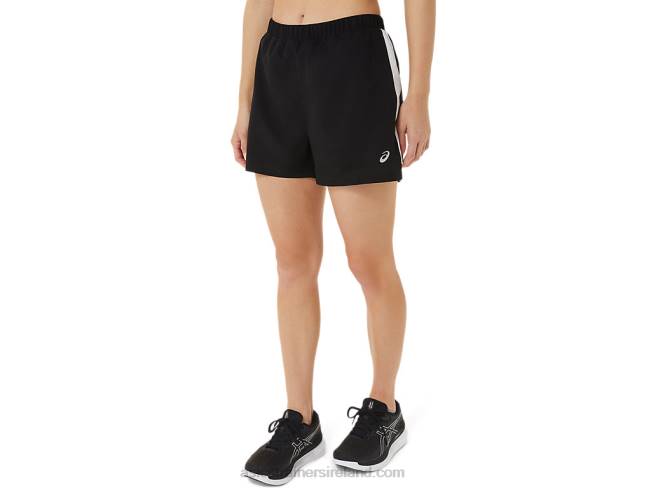 Womens Ready-Set 3in Short Performance Black/White Asics XXPD2909