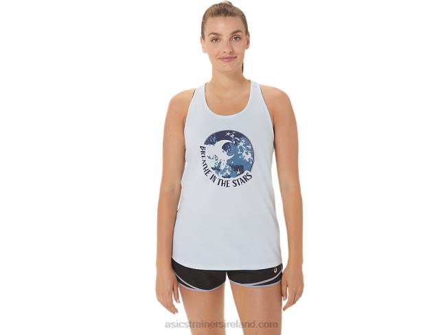 Womens Relax And Breathe Racerback Soft Sky Asics XXPD3014