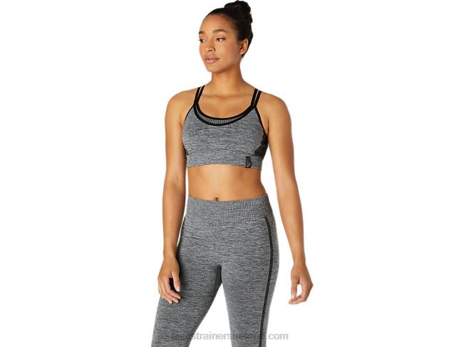Womens Reversible Seamless Bra Performance Black Asics XXPD3659