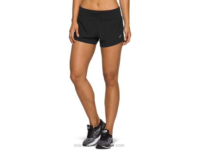 Womens Road 35in Short Performance Black Asics XXPD4135