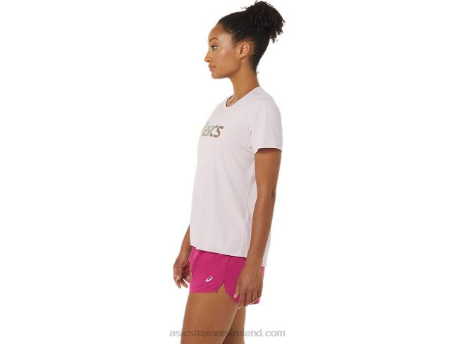 Women\s Sakura Top Barely Rose Asics XXPD3450