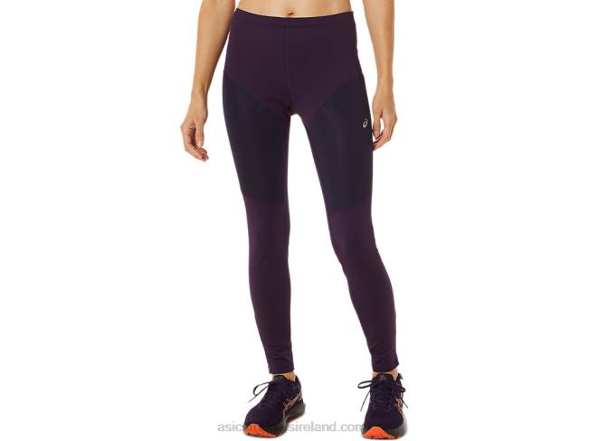 Womens Winter Run Tight Night Shade Asics XXPD2792