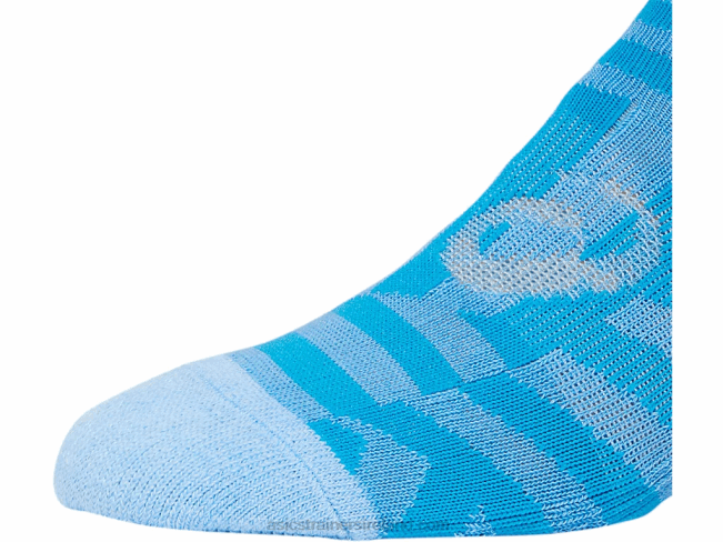Youth Invasion No Show Pink Salt/Digital Aqua/Sea Glass Asics XXPD1886